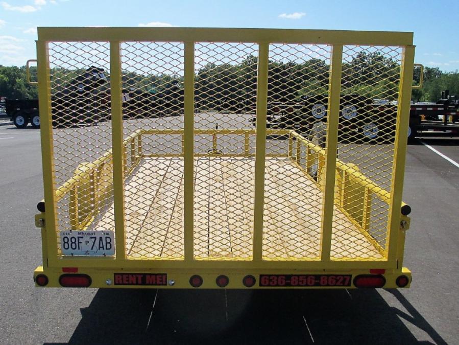 FOR RENT $50.00 Per Day 77"x 12ft Big Tex Utility Trailer in Marceline, MO Image 2