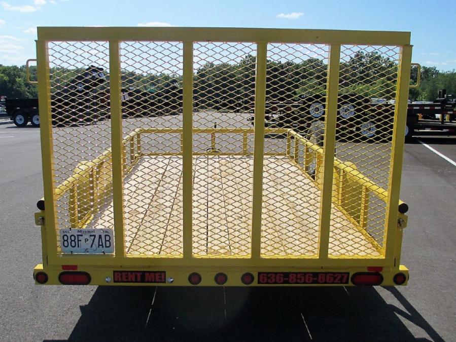 FOR RENT $50.00 Per Day 77″x 12ft Big Tex Utility Trailer in Marceline, MO image 2