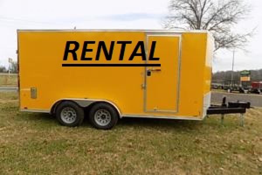 ***RENTAL*** LOOK 7x16 Cargo Trailer for RENT Image 0