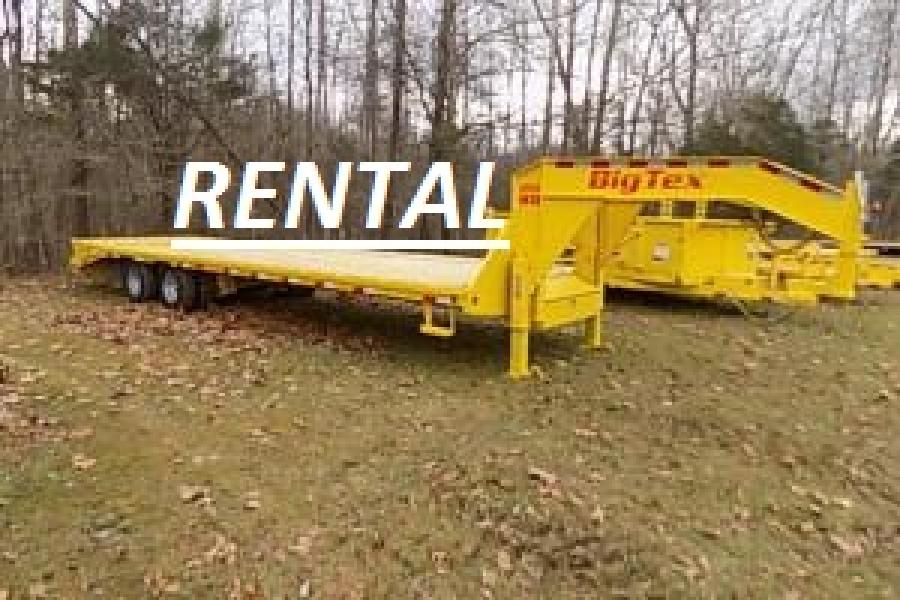 ***RENTAL***Big Tex 22GN-25+5 Mega Ramp Gooseneck Trailer for Rent image 0