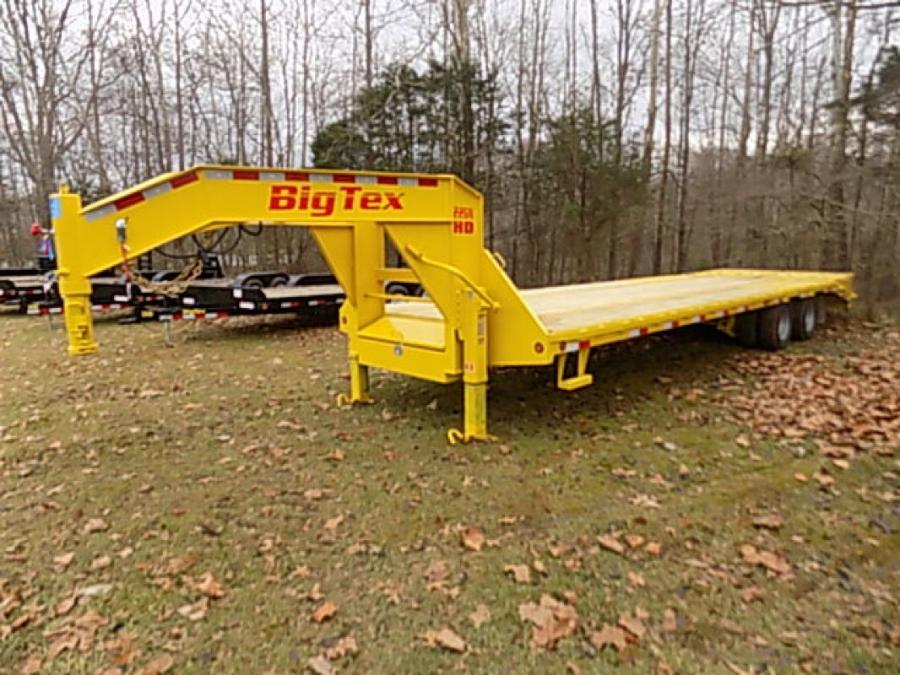 ***RENTAL***Big Tex 22GN-25+5 Mega Ramp Gooseneck Trailer for Rent image 1