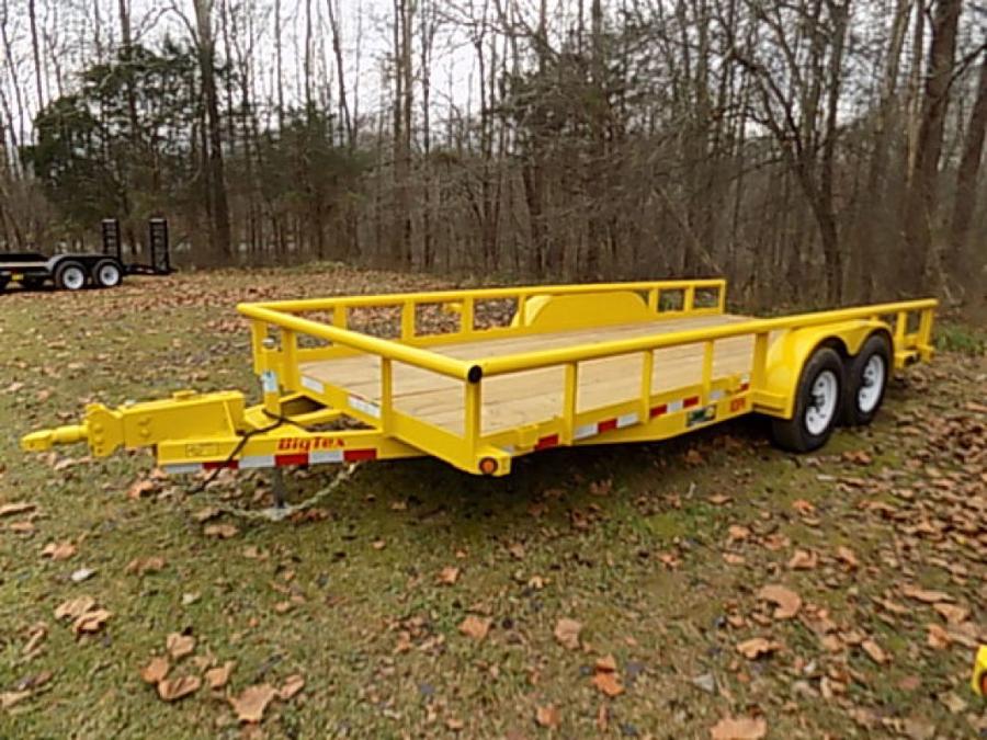 ***RENTAL*** Big Tex 10PI-18 Equipment Trailer for Rent Image 1