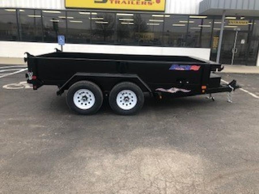 LD10 LIBERTY 10K 6X12 DUMP TRAILER image 2