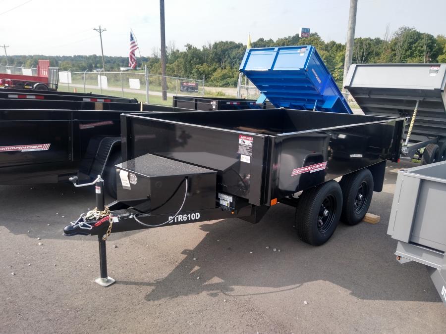 CD61 COM. 10K COMM. DUMP 6×10 BLACK 2 SIDES COMBO GATE/RMP image 0
