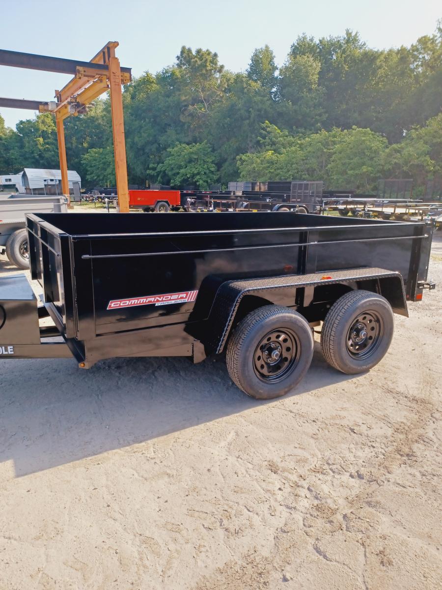 CD61 COM. 7K COMM. DUMP 6X10 BLACK 2 SIDES – STND image 1