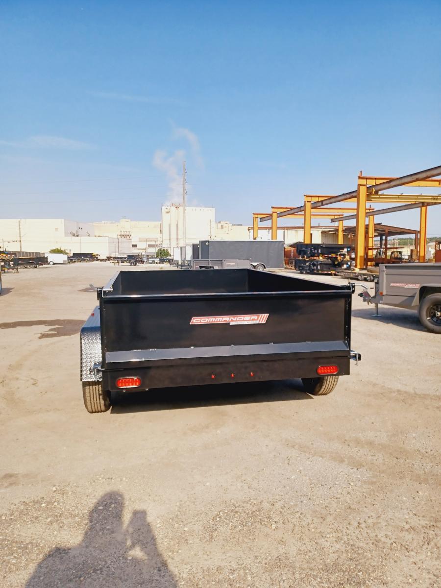 CD61 COM. 7K COMM. DUMP 6X10 BLACK 2 SIDES – STND image 2