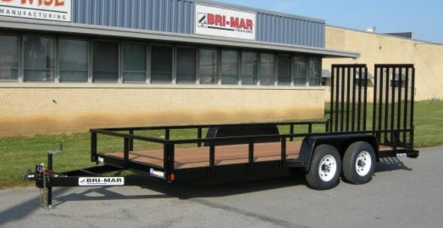 CUE- COM. 7K RESID. TANDEM AXLE UTILITY – 7X20 BLACK – STND image 0