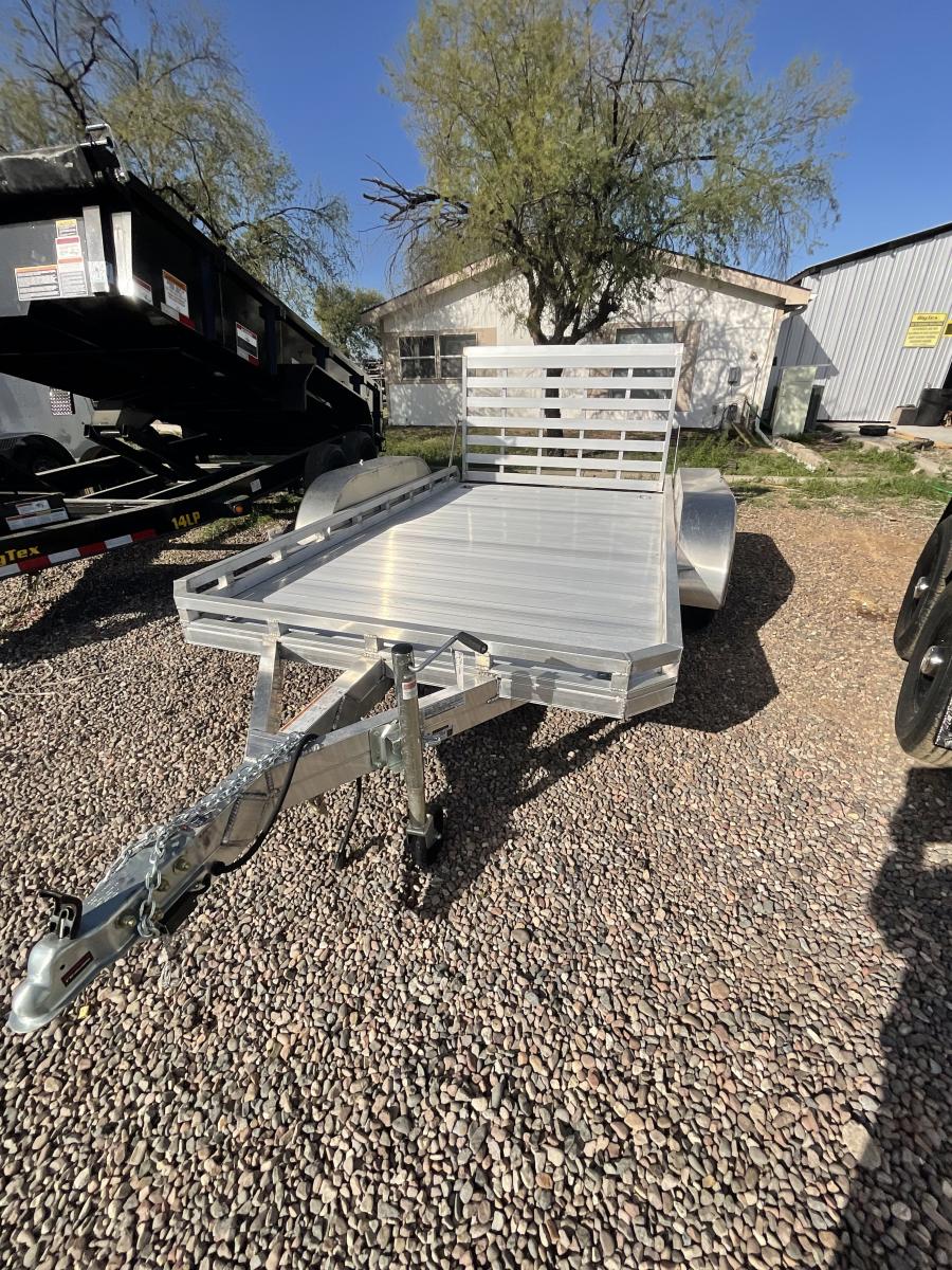 MU65 6.5×12 Utility; Alum Deck w/ Fixed Rail by Mission image 0