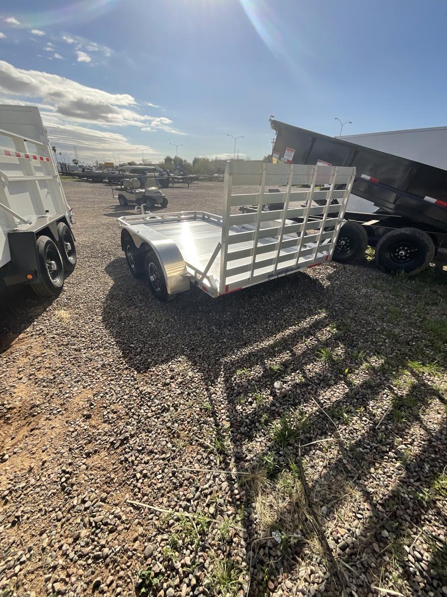 MU65 6.5×12 Utility; Alum Deck w/ Fixed Rail by Mission image 1