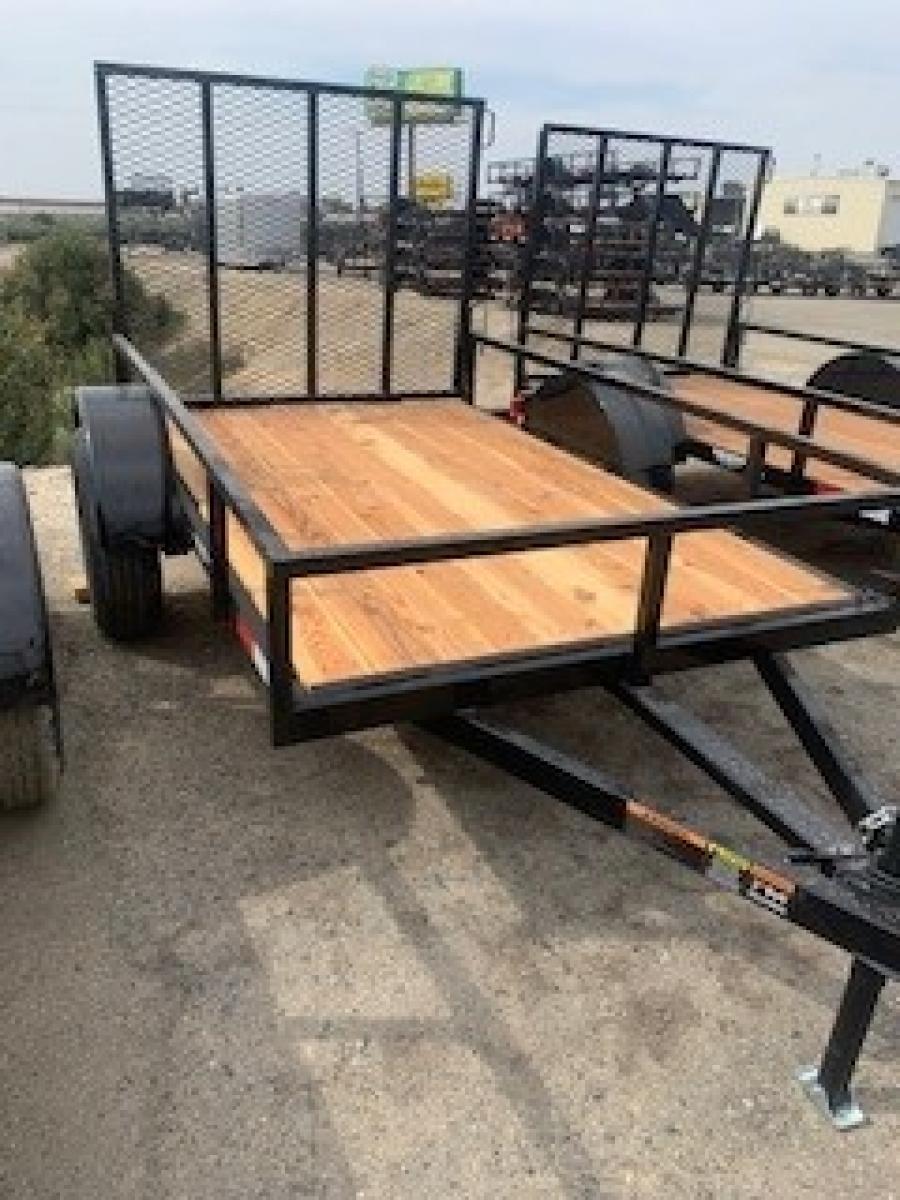 WHUT WORK HORSE 3K 6X10 SINGLE AXLE UTILITY TRAILER VALUE image 0
