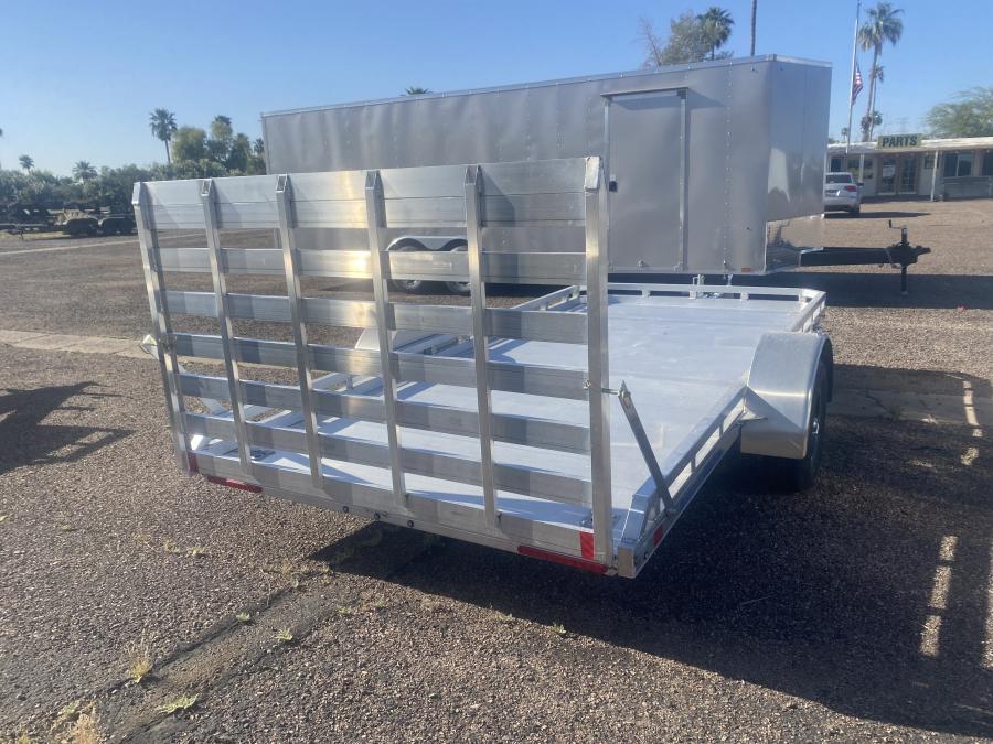 MU65 6.5×14 Utility; Alum Deck w/ Fixed Rail by Mission image 1