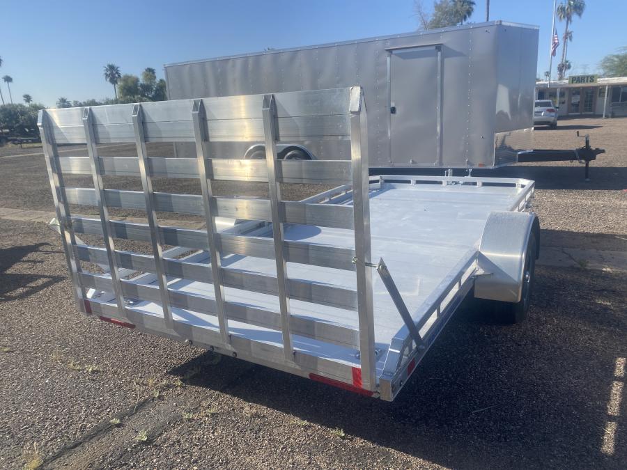 MU65 6.5×14 Utility; Alum Deck w/ Fixed Rail by Mission image 1
