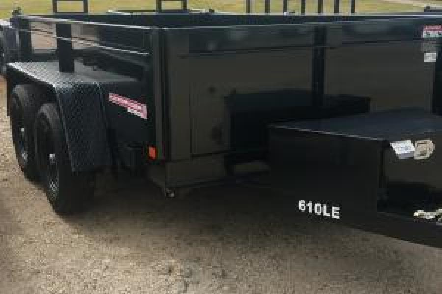 CD61 COM. 10K COMM. DUMP 6×10 BLACK 2 SIDES COMBO GATE/RMP image 0