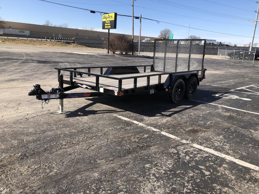LIBERTY 7K 7X14 TA UTILITY TRAILER image 1