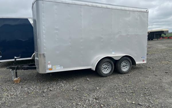 Continental Cargo 7'x14' Tandem Axle Enclosed Trailer With Ramp Door VHW714TA2
