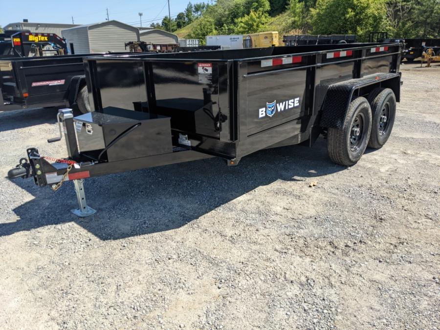 DLP1 BWISE 15K HVY COMM. DUMP 7X14 HT GY/HT BLK 2 SIDES – STND image 0
