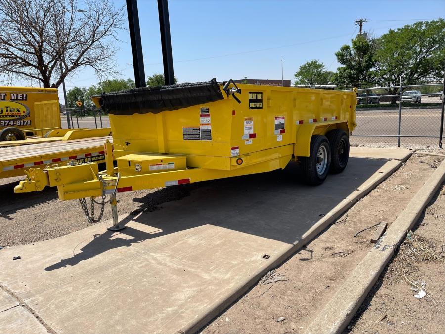 Rental Dump Trailer 7X14 Image 0