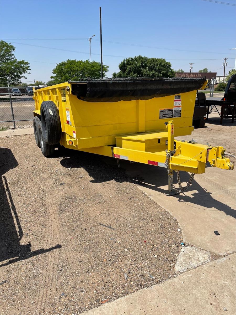 Rental Dump Trailer 7X14 Image 1