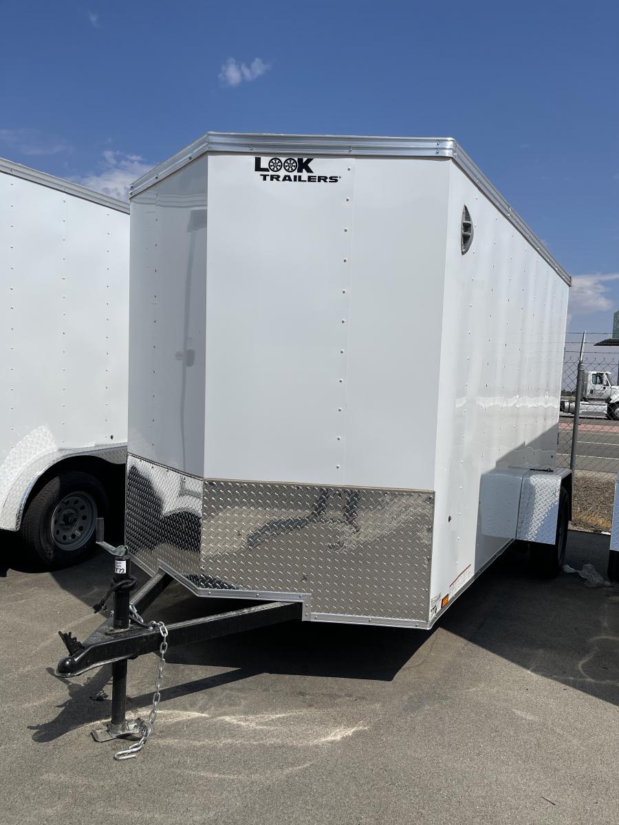 LSCA 6 x 12 ST  18″ Wedge Nose – Look Trailer image 0