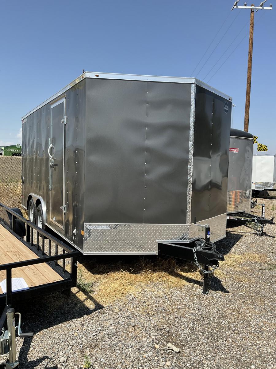 PP85 PASSPORT 85 X 16 TA ENCLOSED DELUXE TRAILER image 0