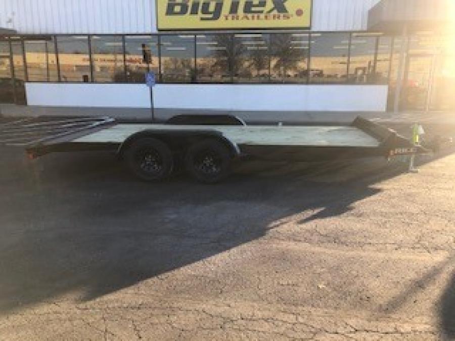 Rice FMC Rice R Series 7K Car Hauler in Black with a Lockable Toolbox image 0