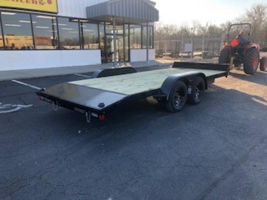 Rice FMC Rice R Series 7K Car Hauler in Black with a Lockable Toolbox image 1