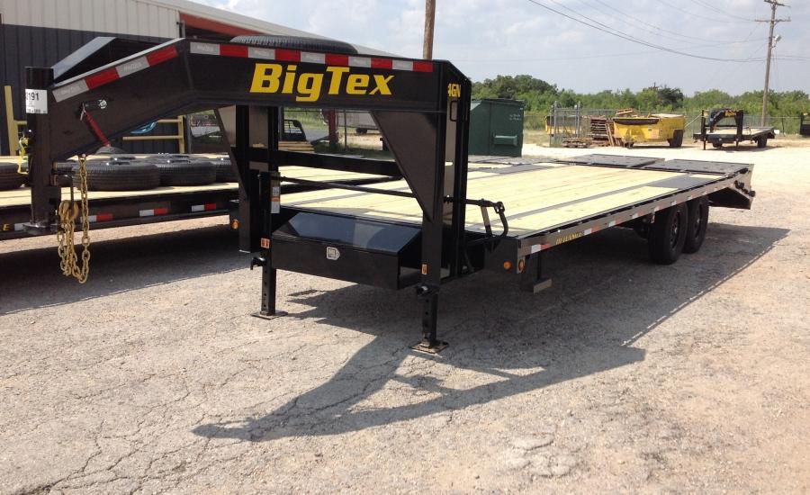 Big Tex 14GN 14,000#,TA,GN,(8 1/2 x 20 +5 Black,5DT with 2-MegaRamps image 0