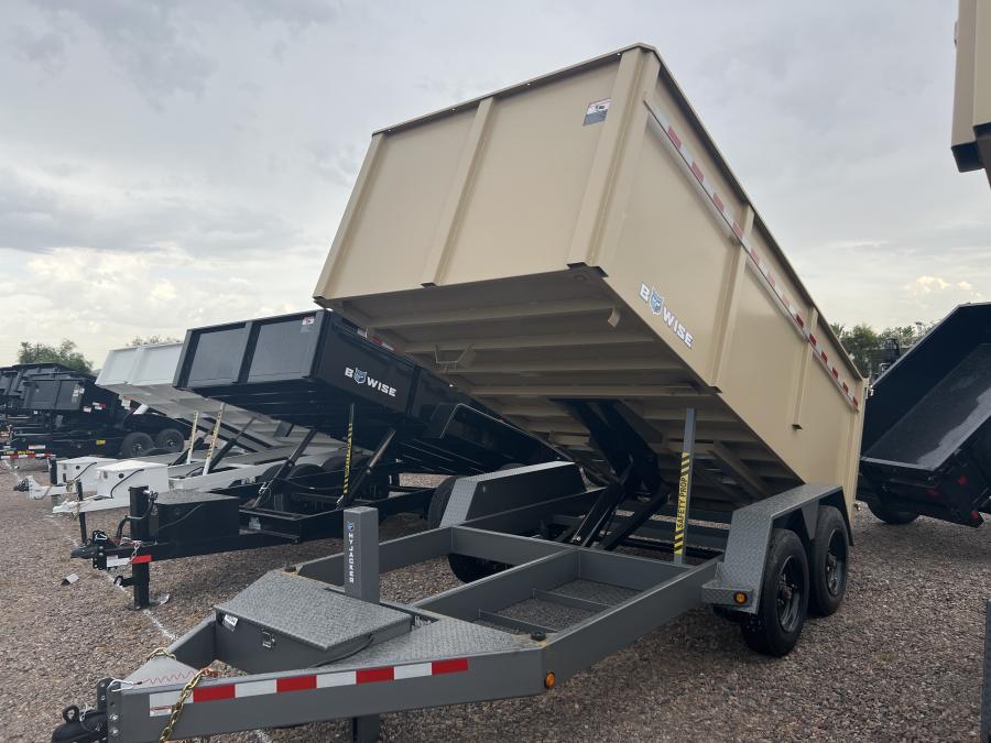 DLP1 BWISE 17K HVY COMM. DUMP 7X14 TAN/HT BLK 4 SIDES – STD image 0