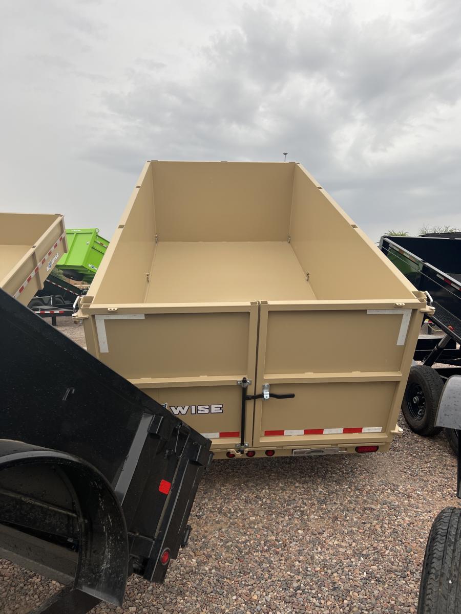 DLP1 BWISE 17K HVY COMM. DUMP 7X14 TAN/HT BLK 4 SIDES – STD image 1