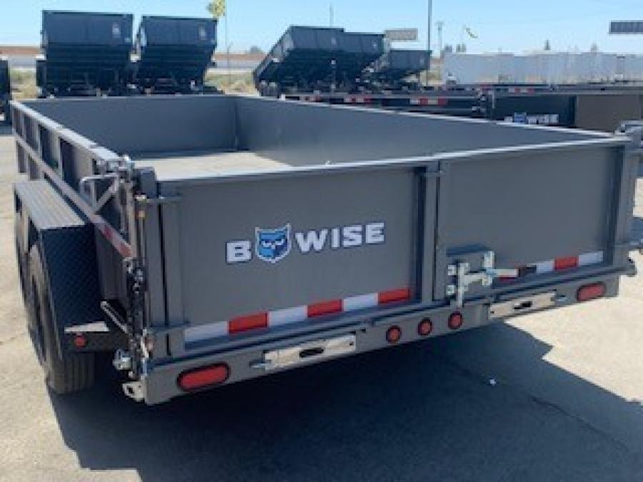 DLP1 BWISE 17K HVY COMM. DUMP 7X16 HT GY/HT BLK 2 SIDES – STND image 2