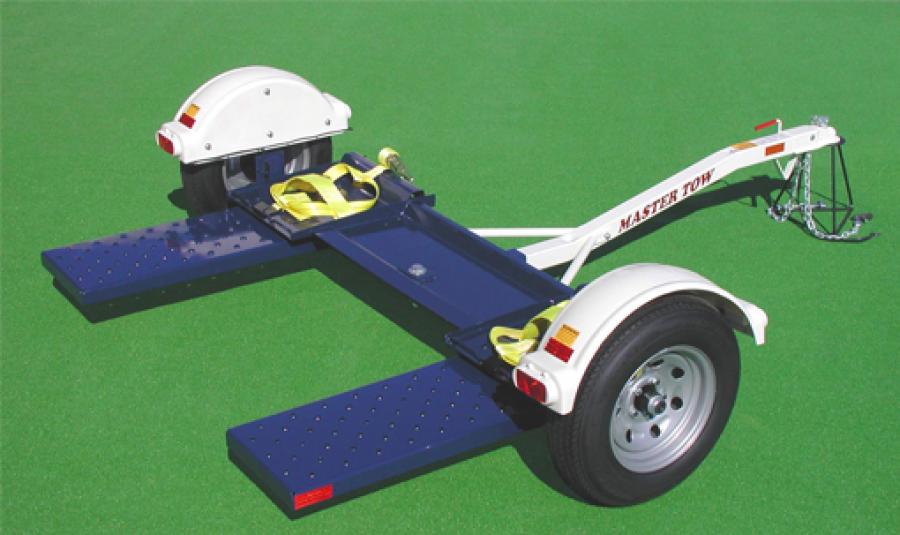 Master Tow 80TH 80THDSB TOW DOLLY W/LED LIGHTS ALUM WHEELS W/RADIAL TIRES image 0