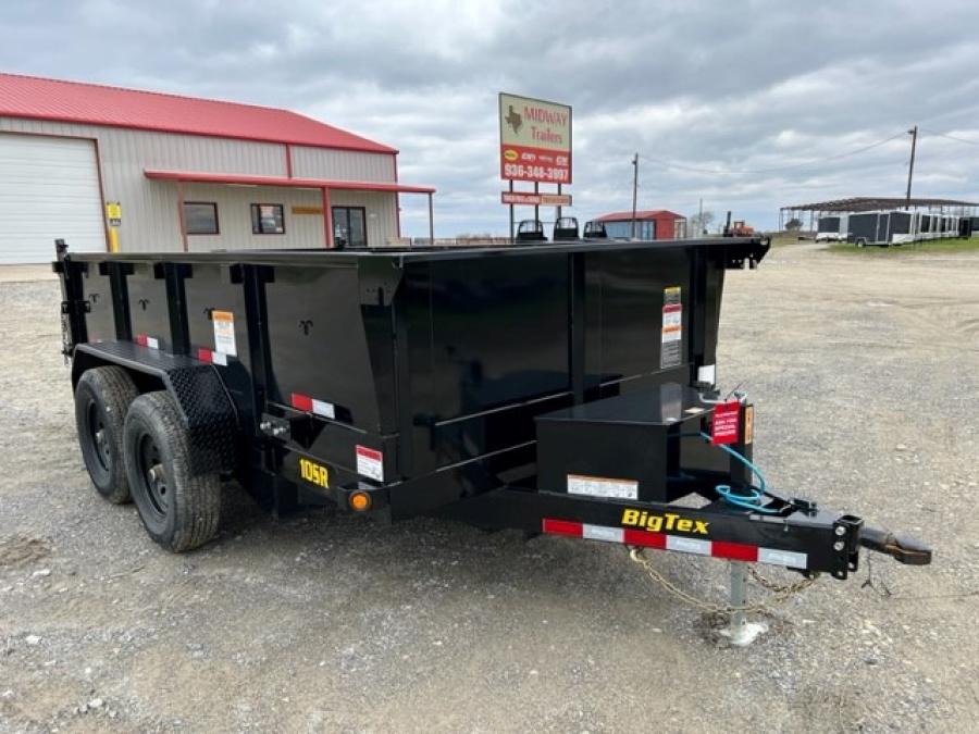 Big Tex 10SR 9,990#,TA,SR DUMP,(83 x 12) Black,6 SlR, LED,SPMT image 1