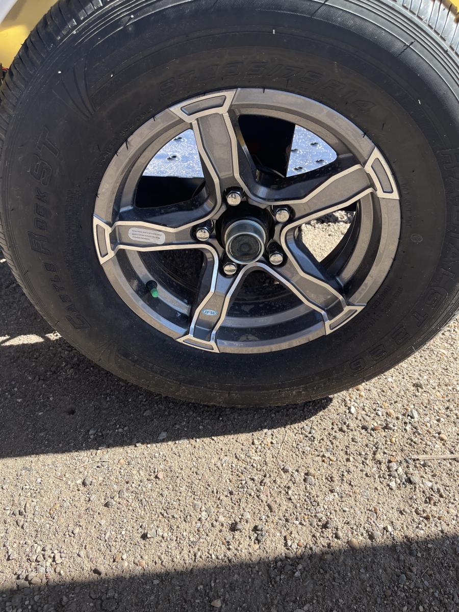 Master Tow 80TH 80T TOW DOLLY W/LED LIGHTS ALUM WHEELS W/RADIAL TIRES