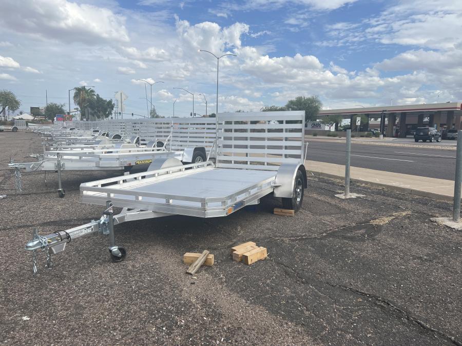 MU65 6.5×12 Utility; Alum Deck w/ Fixed Rail by Mission image 0