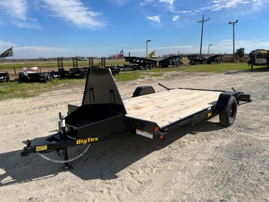 Big Tex 35UT 2,995#,SA,UT,(7 x 14) BLACK, BI-FOLD RAMPGATE image 3