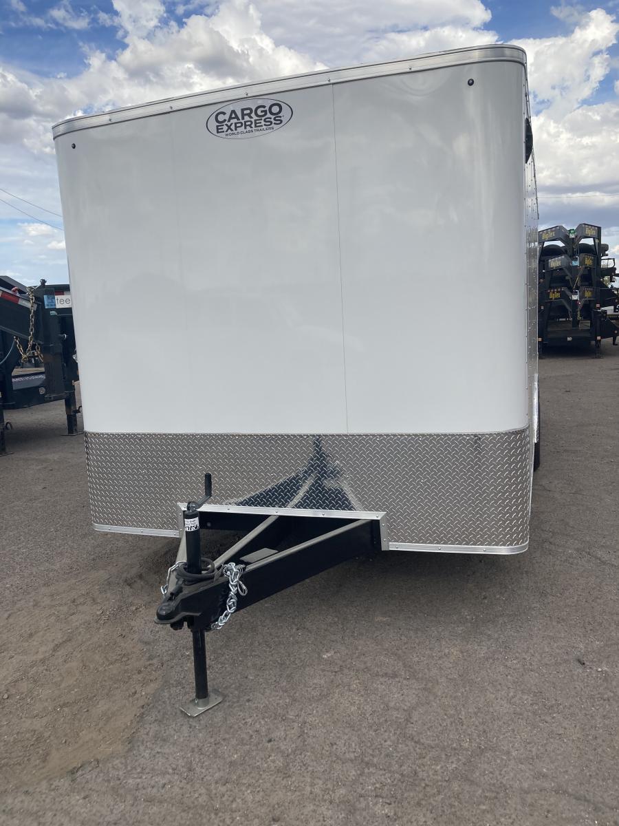 CSAA EX AUTO FLAT TOP ROUND FRONT 85X20 TRAILER BY CARGO EXPRESS image 2