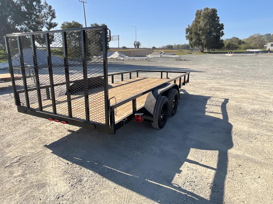 WHUT WORK HORSE 7K 7X12 TANDEM AXLE UTILITY TRAILER VALUE Big Tex Trailer World