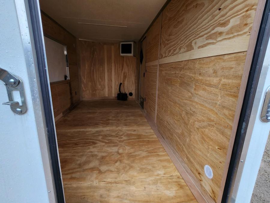 Forest River GANS 7 x 14 TA Enclosed Trailer w/ Concession Window image 2