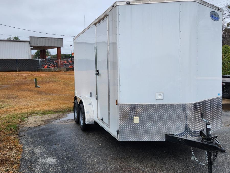 Forest River GANS 7 x 14 TA Enclosed Trailer w/ Concession Window image 3