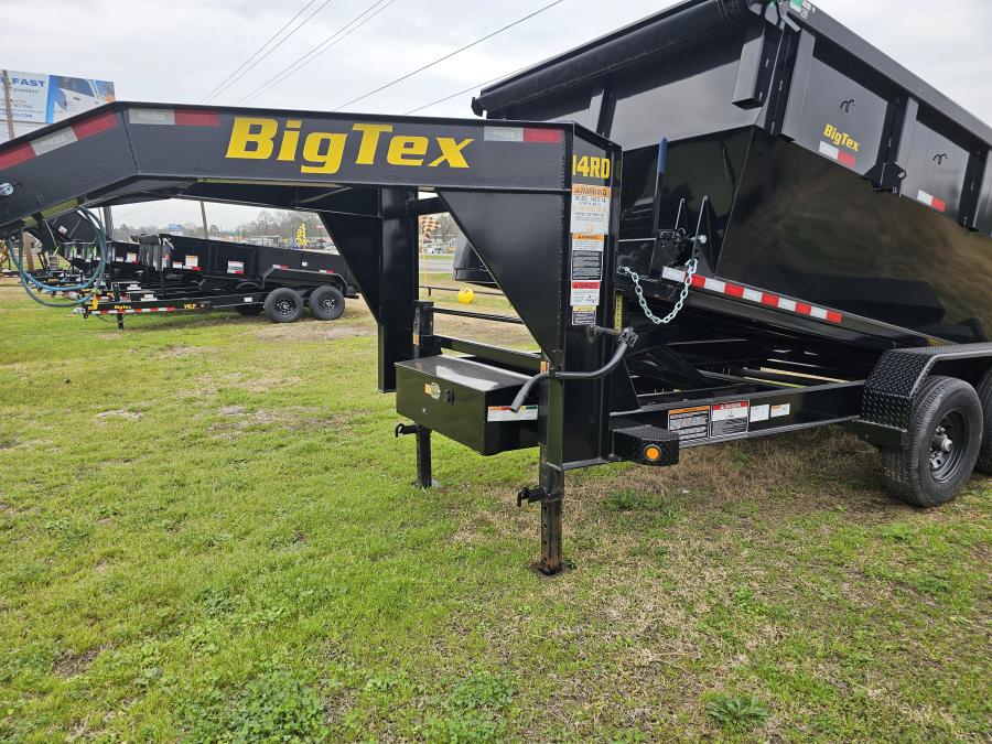 Big Tex 14RD 83″ x 14 Roll-Off Gooseneck Dump Trailer image 0