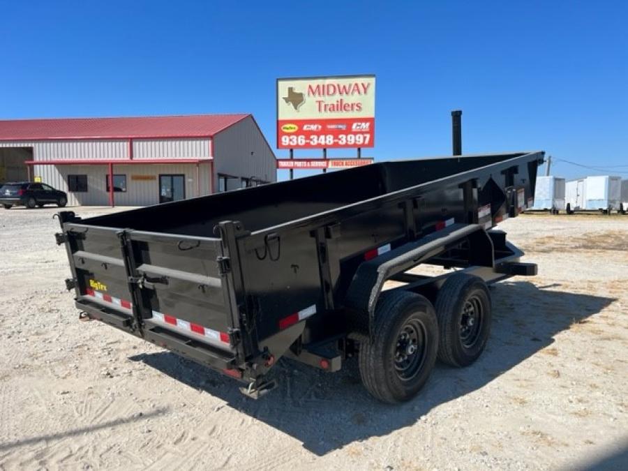 Big Tex 14TD 14K HD TELESCOPIC DUMP 83″x14 6SIR, Black image 1