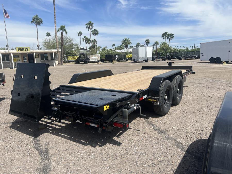 Big Tex 14ET-MR 14K TAND EQUIP W/DT 83×18 MR DVT Mega Ramps, Black image 0