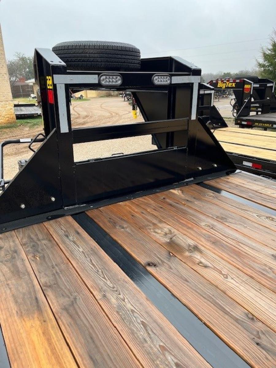 ***ON CLEARANCE*** Big Tex 22GN-40BK8SIR (102″W x 40′ Straight Deck with 8′ Slide-in-ramps, Dual Wheel Tandem Axle Gooseneck Trailer with Spare Tire Mount) image 4