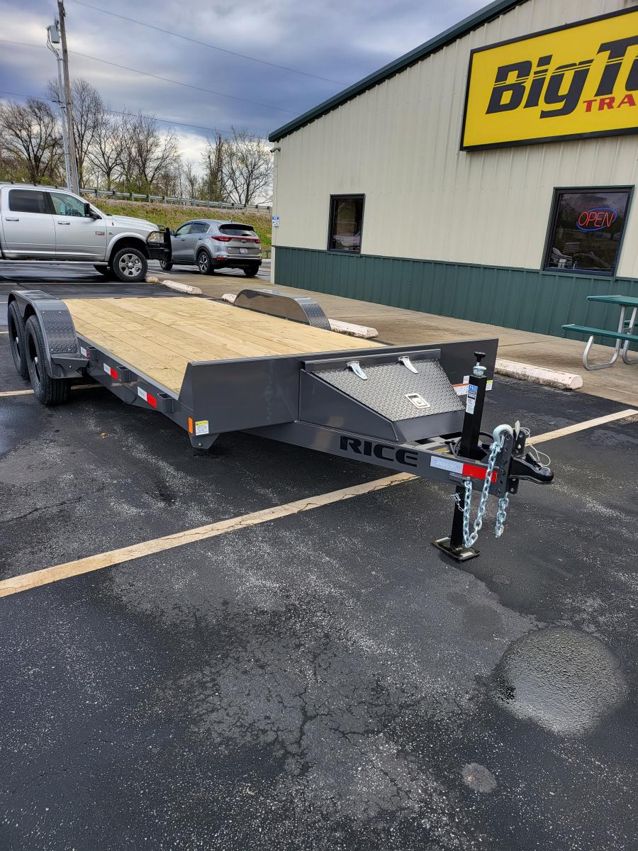 Rice FMC RICE R SERIES – MAGNUM 9.9K CARHAULER 18+2 GREY W/TOOLBOX image 0