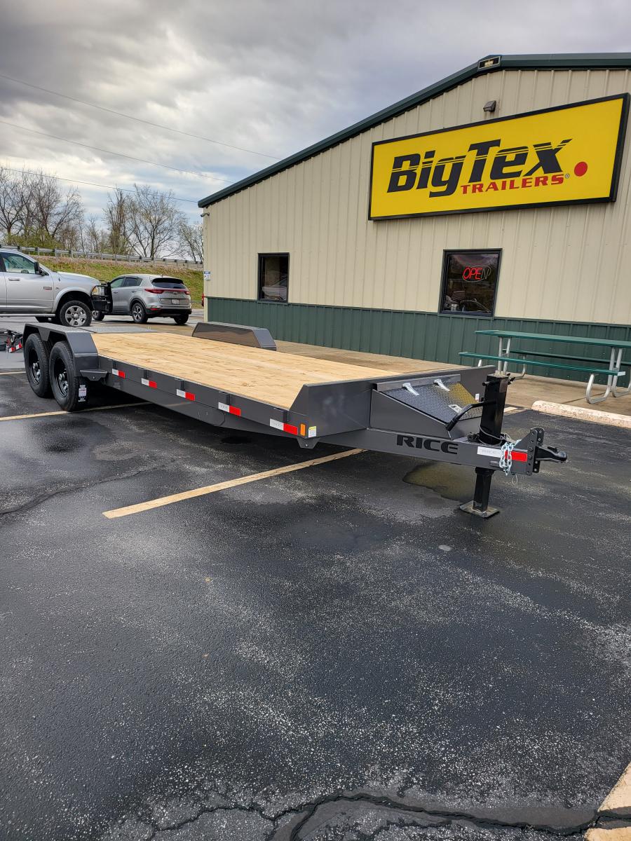 Rice Trailers FME RICE – MAGNUM 14K EQUIPMENT HAULER 20+3 GREY – STANDARD image 0