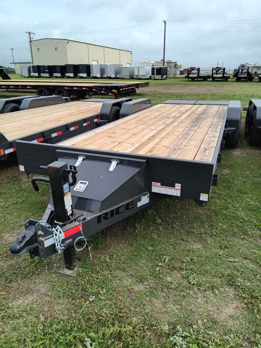 Rice Trailers FME RICE – MAGNUM 14K EQUIPMENT HAULER 20+3 GREY – STANDARD image 0