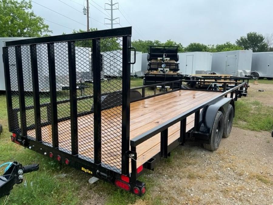Big Tex 70PI 7K TAND PIPE UTL 83″x20 4RG SPMT BRK2 BK image 2