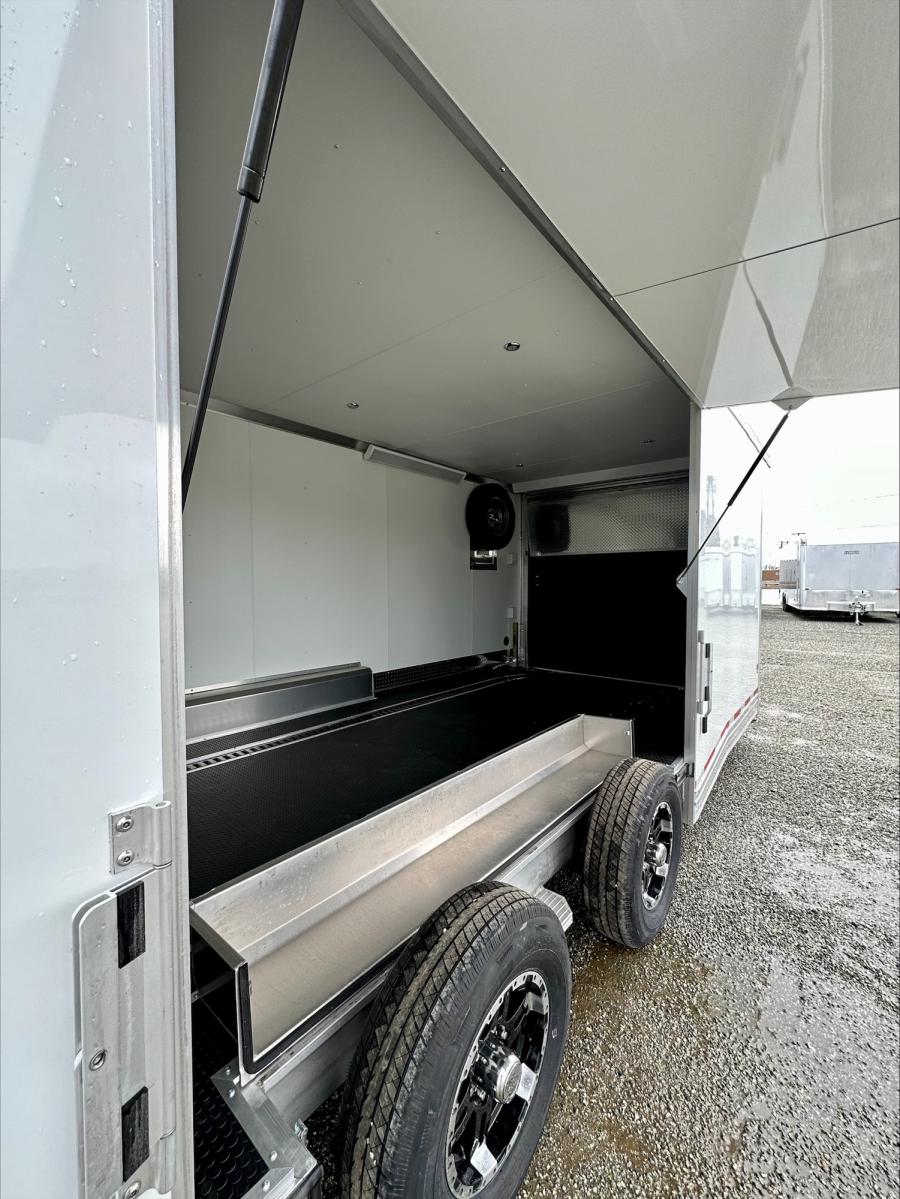 EZEC 8.5X28 E-Z HAULER CAR HAULER ENCLOSED TRAILER BY MISSION image 2