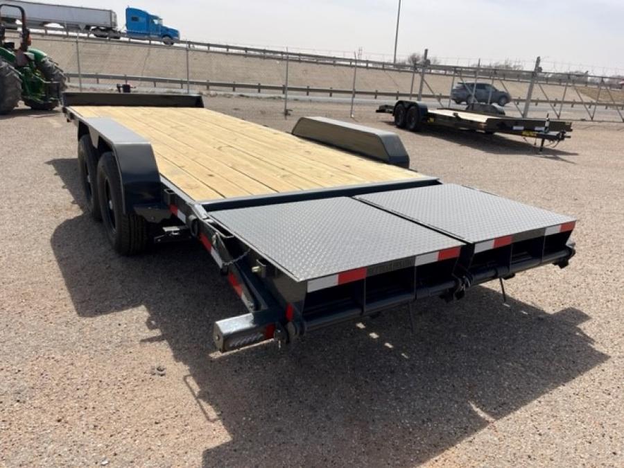 RICE – MAGNUM 14K EQUIPMENT HAULER 82″ X (21) 18+3 GREY – MAX RAMPS image 2