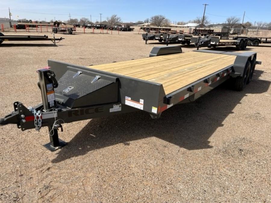 RICE – MAGNUM 14K EQUIPMENT HAULER (23) 20+3 GREY – MAX RAMPS image 0